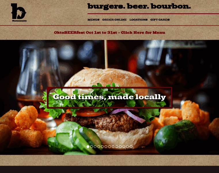 Burgersbeerbourbon.com thumbnail