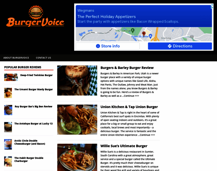 Burgervoice.com thumbnail