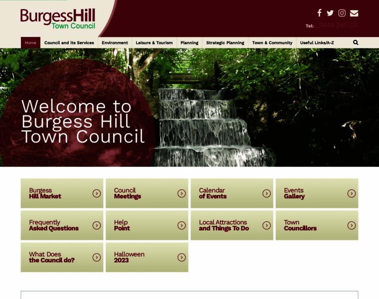 Burgesshill.gov.uk thumbnail