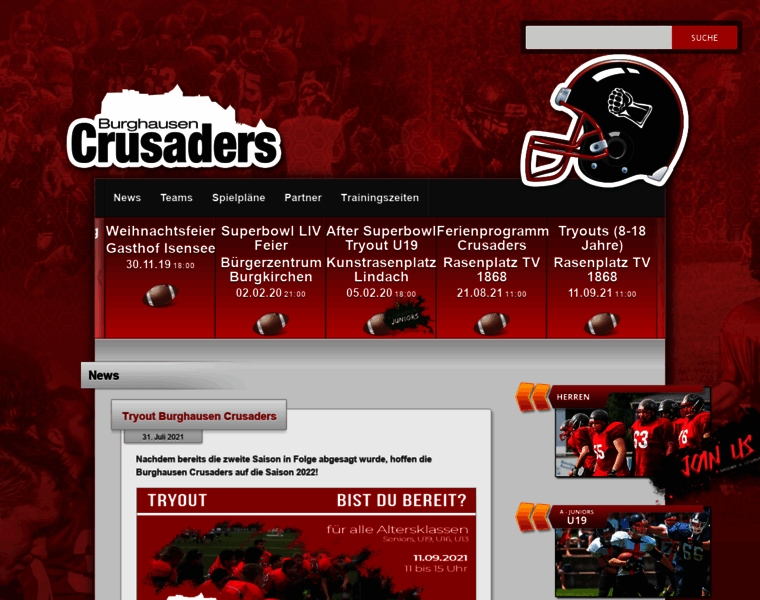 Burghausen-crusaders.de thumbnail
