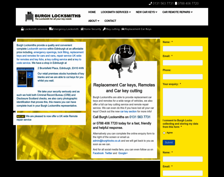 Burghlocksmiths.co.uk thumbnail
