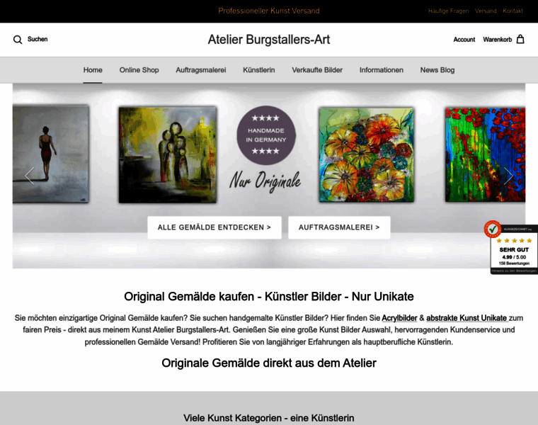 Burgstallers-art.de thumbnail