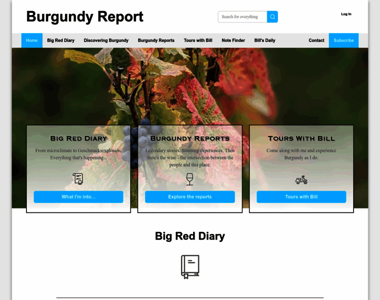 Burgundy-report.com thumbnail