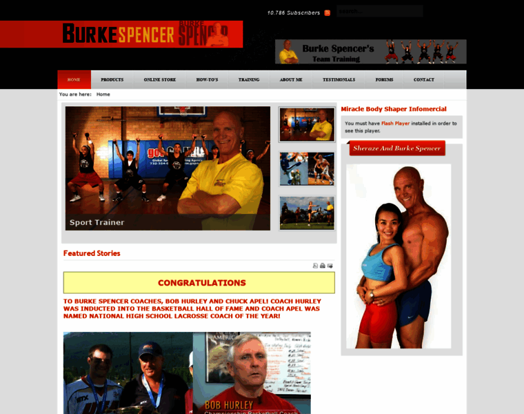 Burkespencer.com thumbnail
