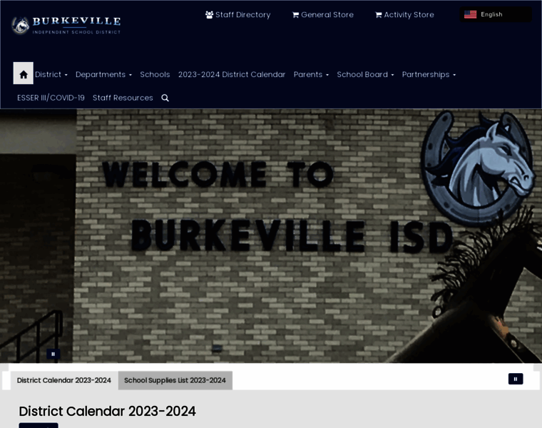 Burkevilleisd.org thumbnail