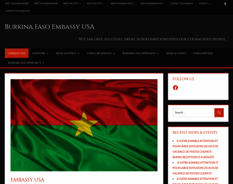 Burkina-usa.org thumbnail