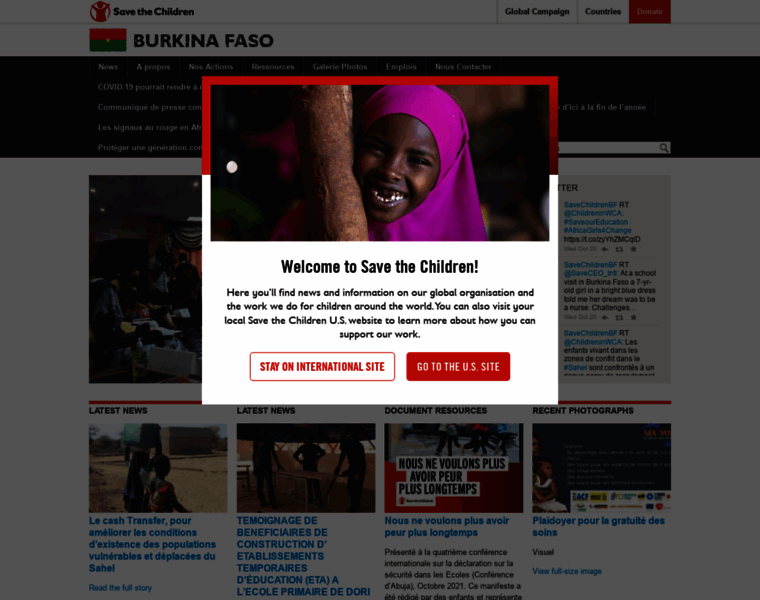 Burkinafaso.savethechildren.net thumbnail