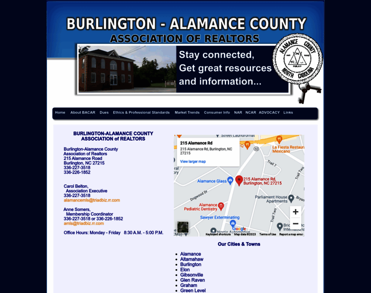 Burlingtonassociationofrealtors.com thumbnail