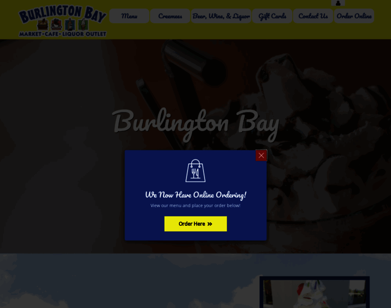 Burlingtonbaycafe.com thumbnail