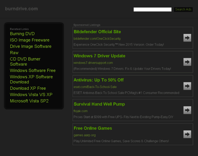 Burndrive.com thumbnail
