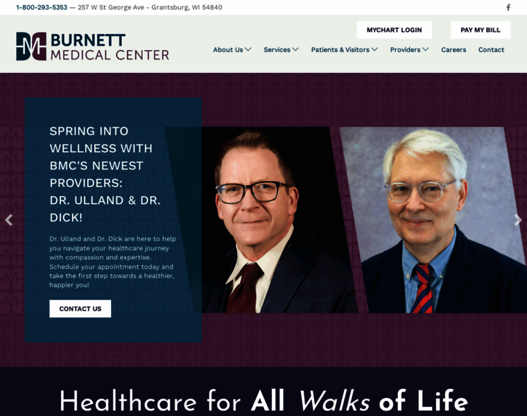 Burnettmedicalcenter.com thumbnail