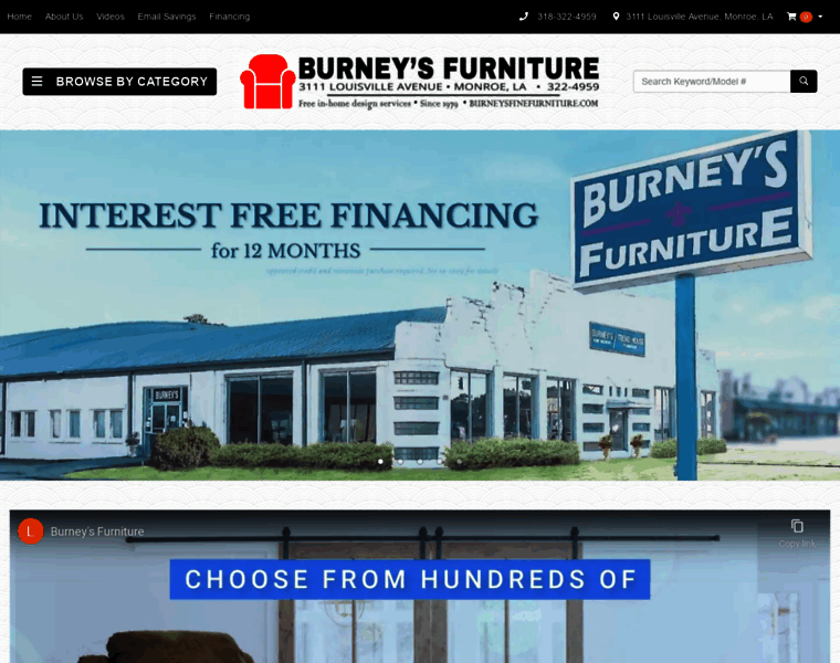 Burneysfinefurniture.com thumbnail