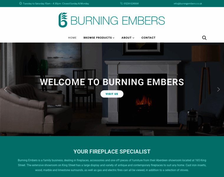 Burningembers.co.uk thumbnail