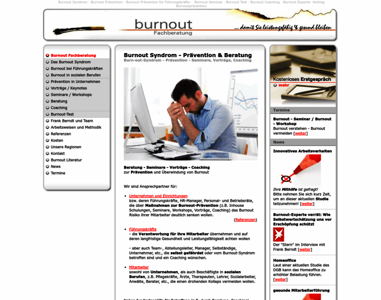 Burnout-fachberatung.de thumbnail