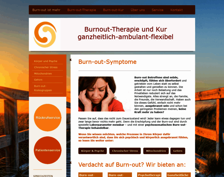 Burnout-therapie-kur.de thumbnail