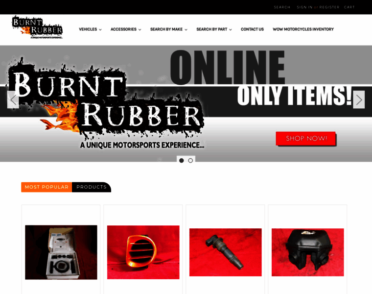 Burntrubber.com thumbnail