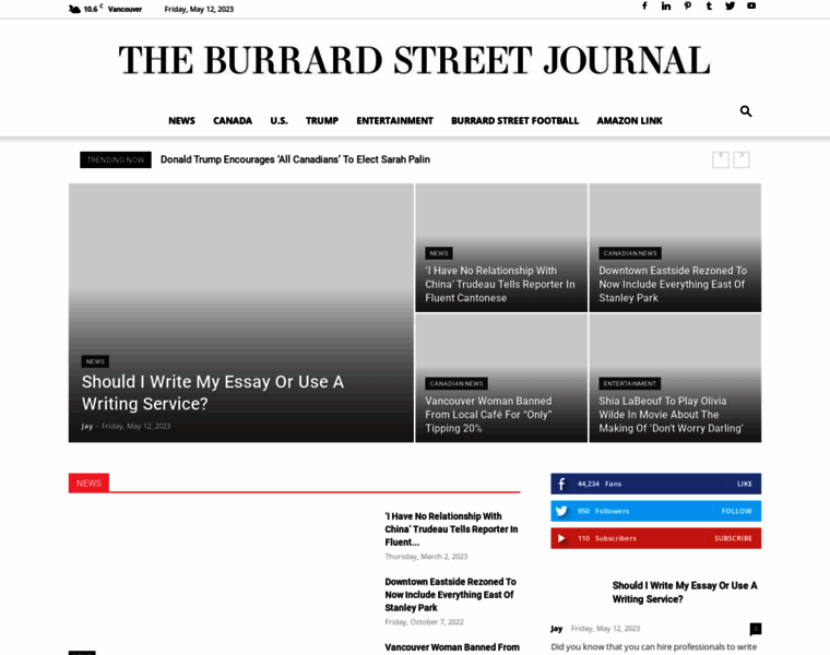 Burrardstreetjournal.com thumbnail