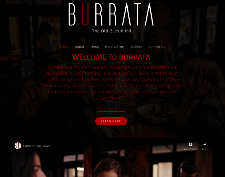 Burrata.co.za thumbnail