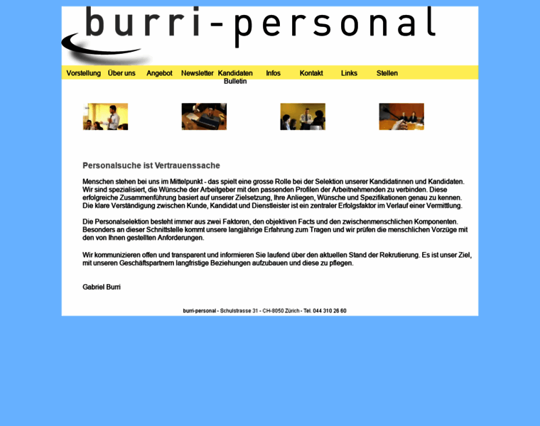 Burri-personal.ch thumbnail