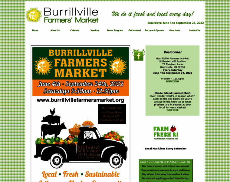 Burrillvillefarmersmarket.org thumbnail