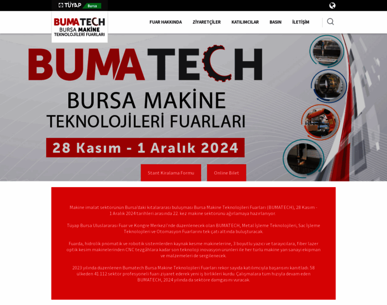 Bursamakinefuari.com thumbnail