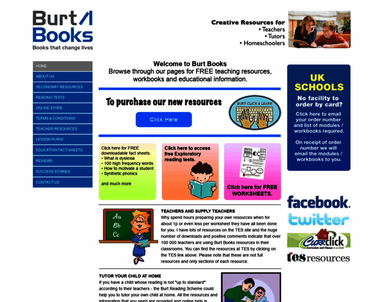 Burtbooks.com thumbnail