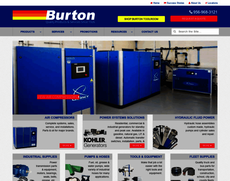 Burtoncompanies.com thumbnail