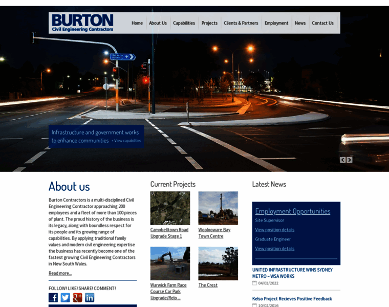 Burtoncontractors.com.au thumbnail