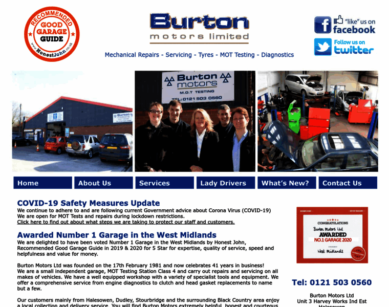 Burtonmotorshalesowen.co.uk thumbnail