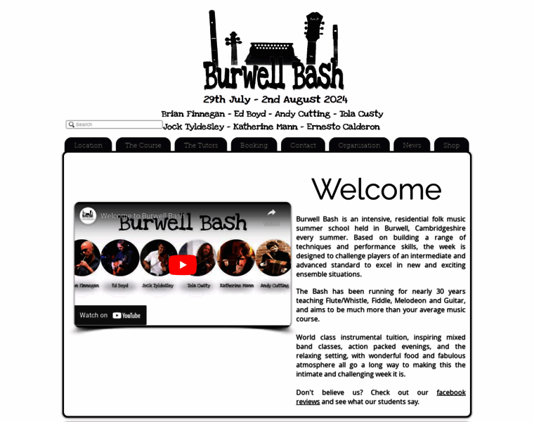 Burwellbash.info thumbnail