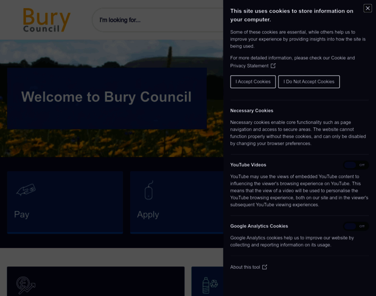 Bury.gov.uk thumbnail