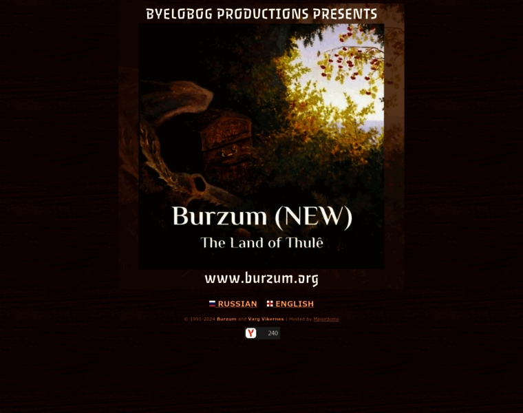 Burzum.org thumbnail