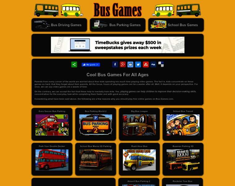 Bus-games.com thumbnail
