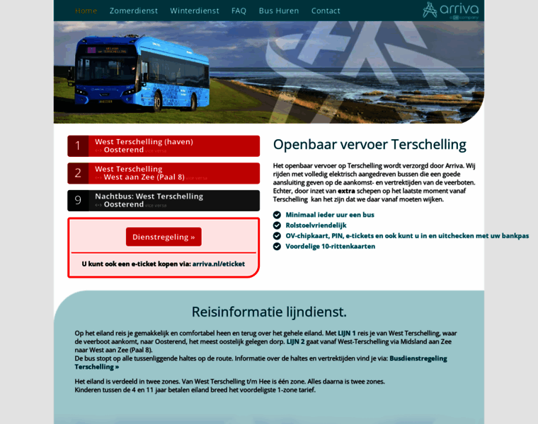 Bus-terschelling.nl thumbnail