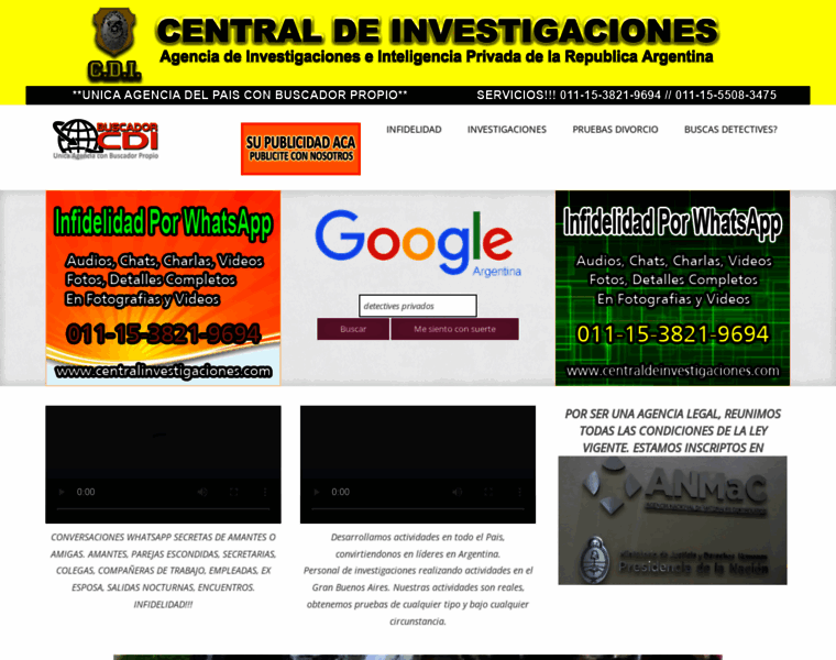 Buscar.centraldeinvestigaciones.com thumbnail