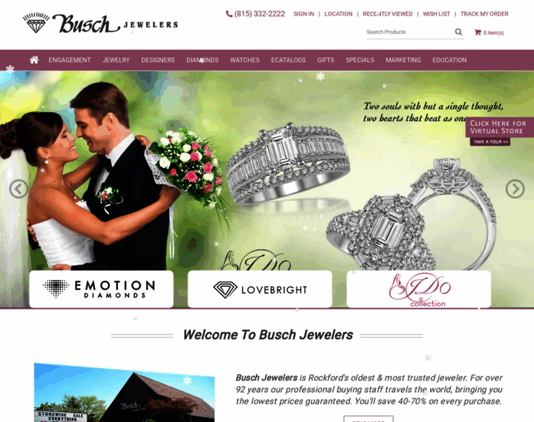 Buschjewelry.com thumbnail