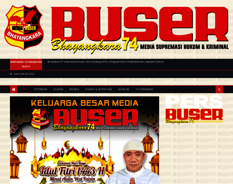 Buser-bhayangkara74.com thumbnail
