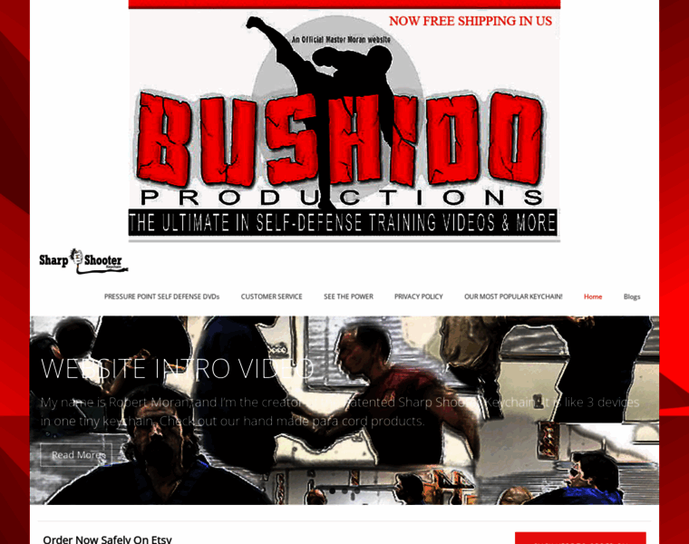 Bushidoproductions.com thumbnail