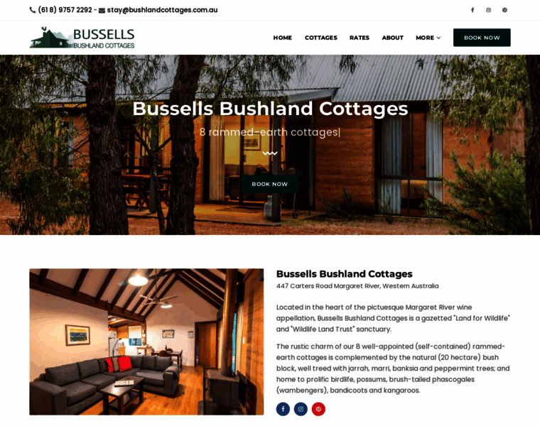 Bushlandcottages.com.au thumbnail