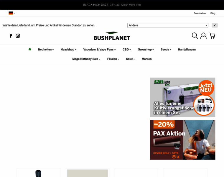 Bushplanet.com thumbnail