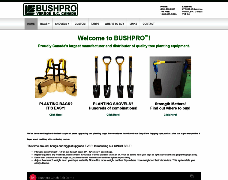 Bushpro.ca thumbnail