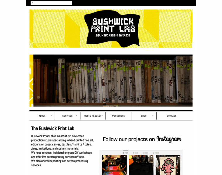 Bushwickprintlab.org thumbnail