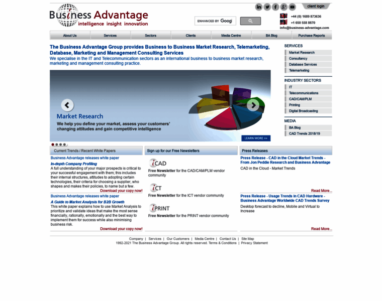Business-advantage.com thumbnail