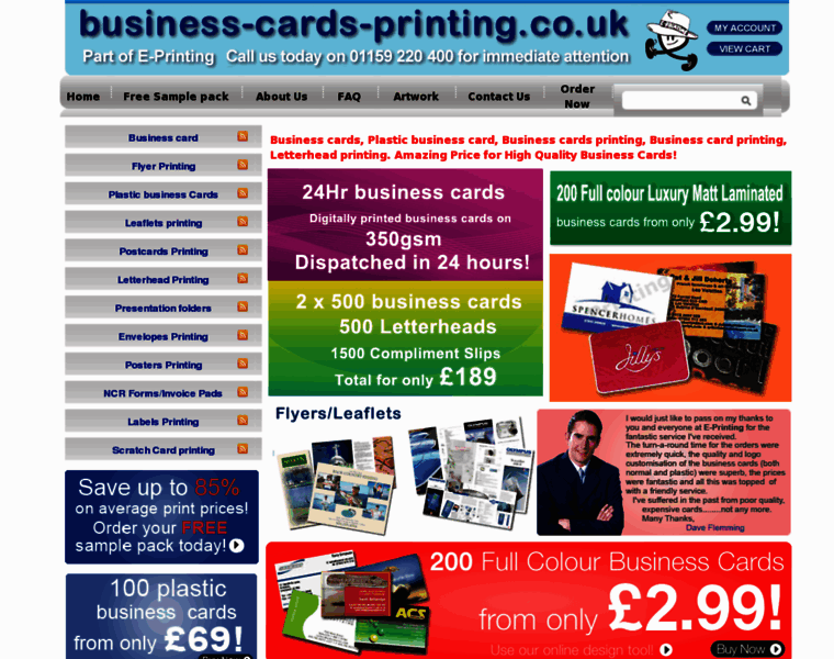 Business-cards-printing.co.uk thumbnail