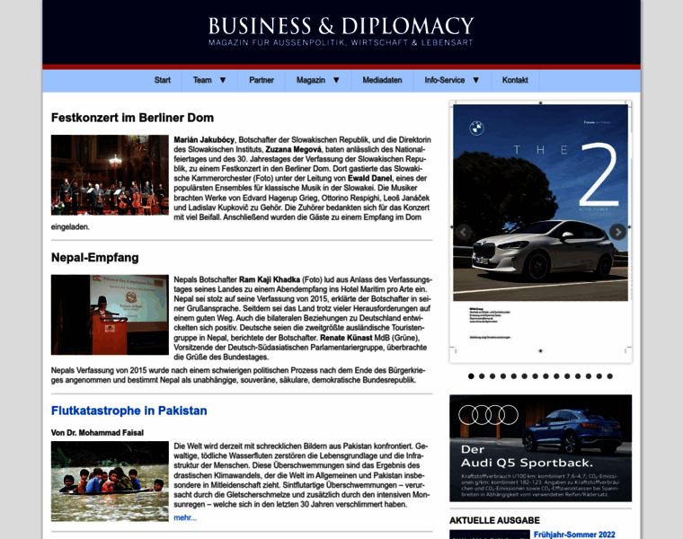Business-diplomacy.de thumbnail