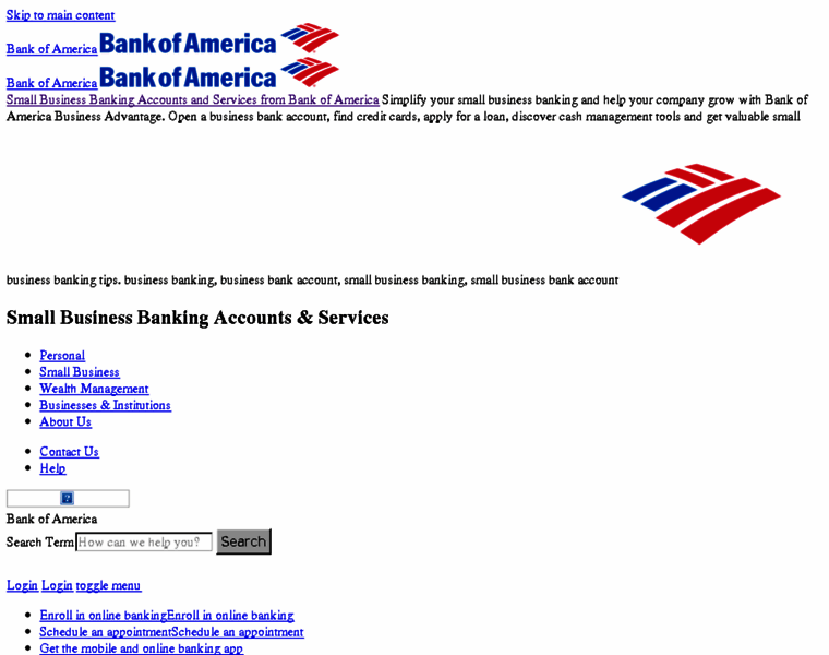 Business.bankofamerica.com thumbnail