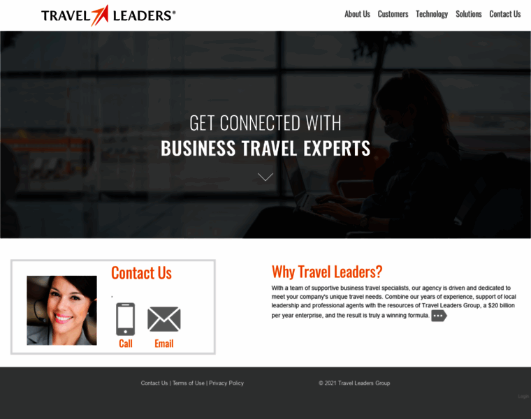 Business.travelleaders.com thumbnail