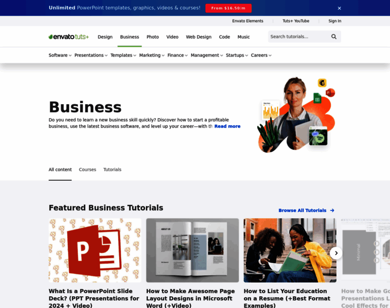 Business.tutsplus.com thumbnail