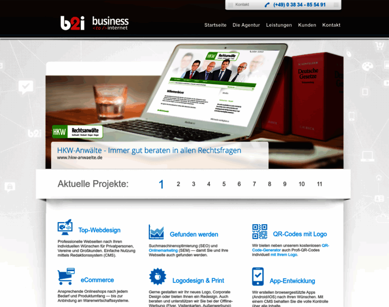 Business2internet.de thumbnail