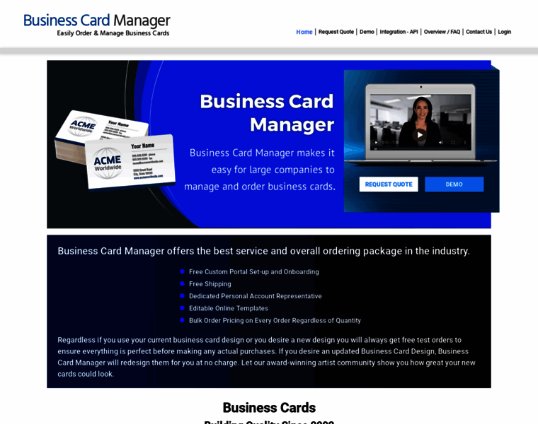Businesscardmanager.com thumbnail